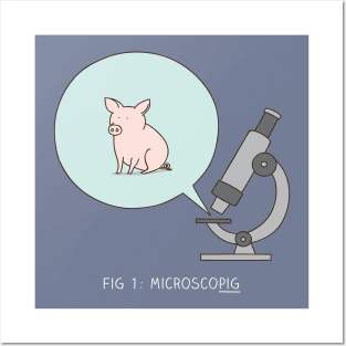 microscopig Posters and Art